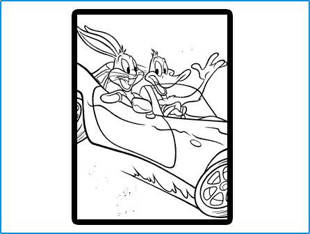 Looney Tunes Coloring pages : Bugs Bunny