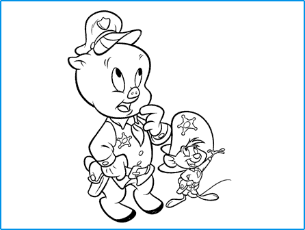 Looney Tunes Coloring pages : Bugs Bunny
